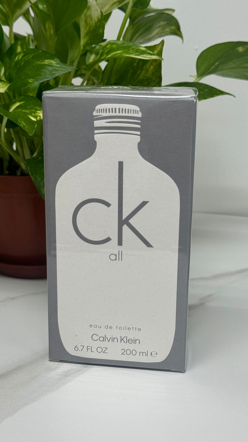 Calvin Klein 卡文克萊 ALL EDT 白瓶男女中性淡香水