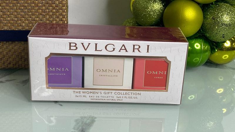 Bvlgari The Women’s Gift Collection 3 x 15ml 寶格麗 女仕三件套（紫水晶+白水晶+紅水晶） 3 x 15毫升