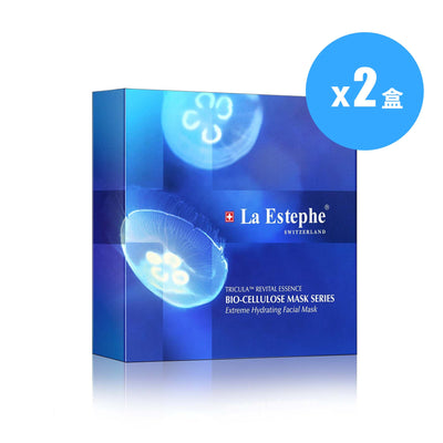 89382_2 La Estephe 水母精華極致保濕生物纖維面膜 Extreme Hydrating Facial Mask (30g*6pcs) x2盒