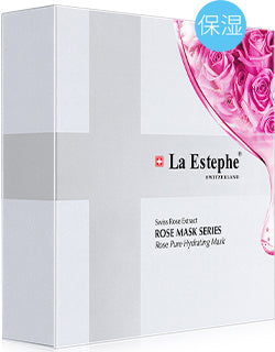 93989_2 La Estephe 玫瑰精粹水感保濕面膜 ROSE PURE Hydrating Facial Mask (25g*6pcs) x2盒