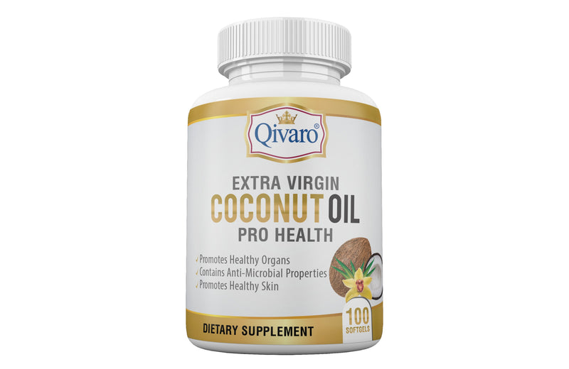 QIH03 - 特級初榨椰子油軟膠囊 | EXTRA VIRGIN COCONUT OIL PRO HEALTH by QIVARO