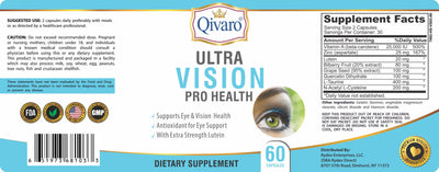 QIH07 - 強效護眼寶 | ULTRA VISION PRO HEALTH by QIVARO