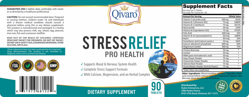 QIH14 - 減壓寶 | STRESS RELIEF PRO HEALTH by QIVARO