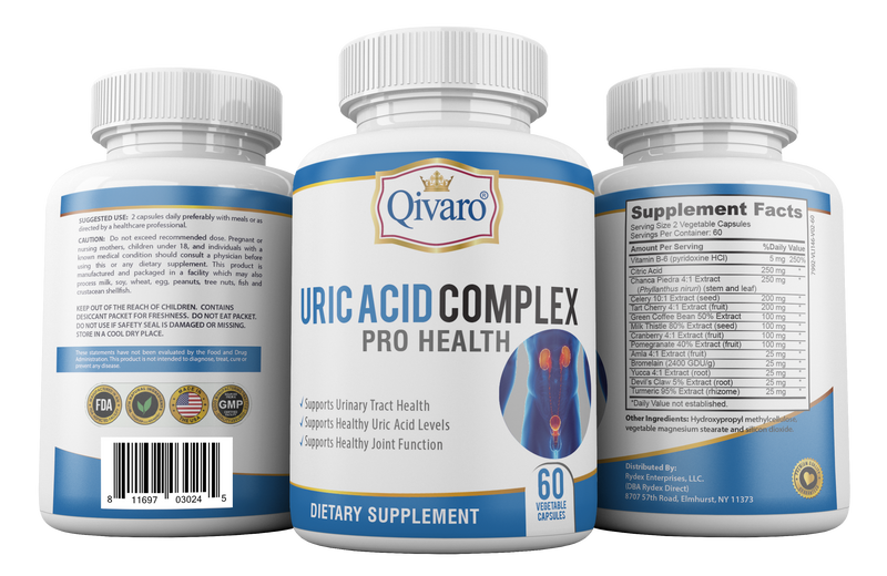 QIH17 - 清尿酸寶 | URIC ACID COMPLEX PRO HEALTH by QIVARO