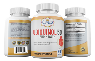 QIH23 -  還原型Q10泛醇 | UBIQUINOL 50 PRO HEALTH by QIVARO