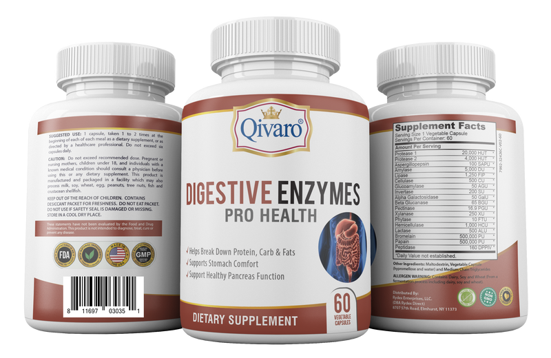 QIH28 - 消化寶 | DIGESTIVE ENZYMES PRO HEALTH by QIVARO