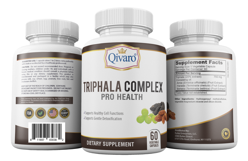 QIH31 - 三果免疫健腸寶 | TRIPHALA COMPLEX PRO HEALTH by QIVARO