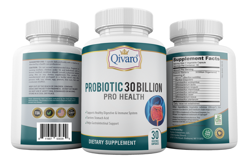 QIH32 - 300 億強效益生菌 | PROBIOTIC 30 BILLION PRO HEALTH by QIVARO