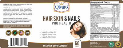 QIH43A - 健髮美甲嫩膚寶 | HAIR SKIN & NAILS PRO HEALTH by QIVARO