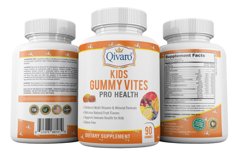QKG01 - 兒童軟糖維多寶 | KIDS GUMMY VITES PRO HEALTH by QIVARO