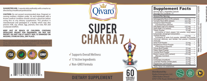 QIH53 - 脈輪7能量寶 | SUPER CHAKRA 7 by QIVARO